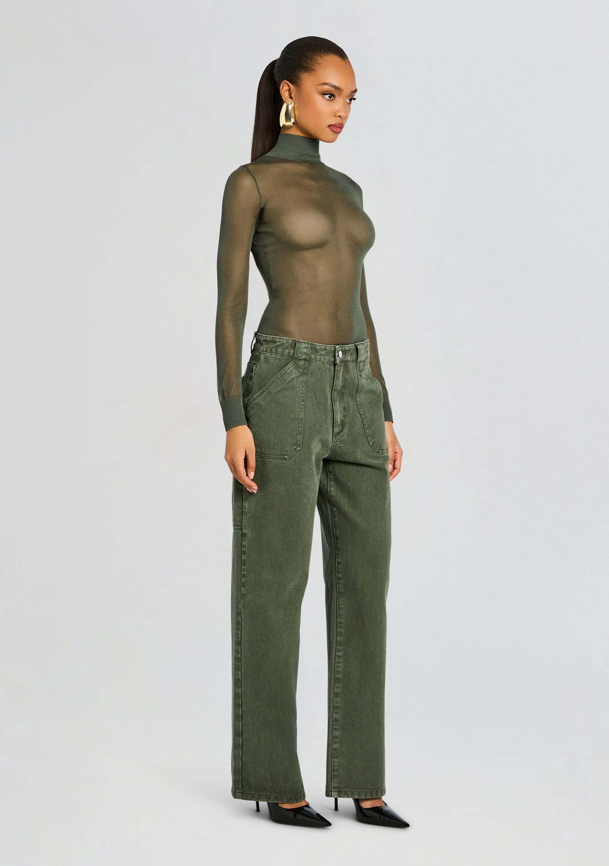 Angelique Denim Pant - Image 3