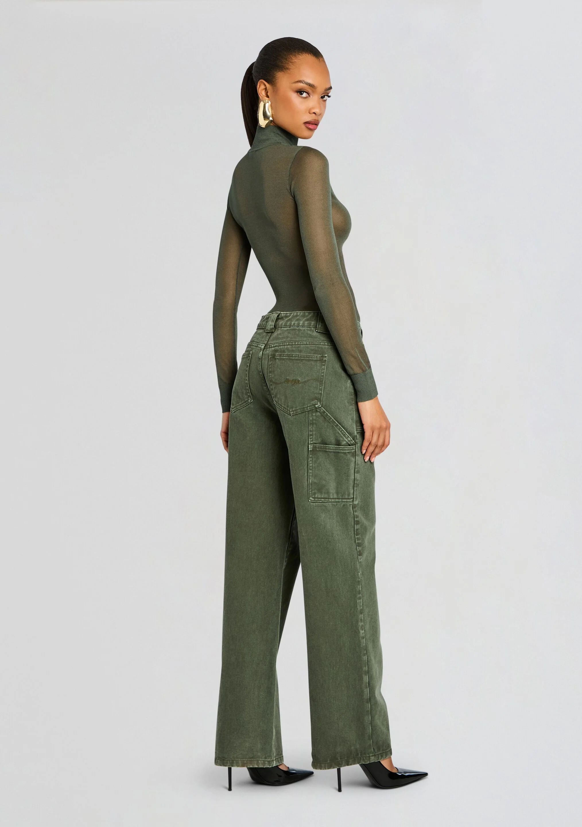 Angelique Denim Pant - Image 4