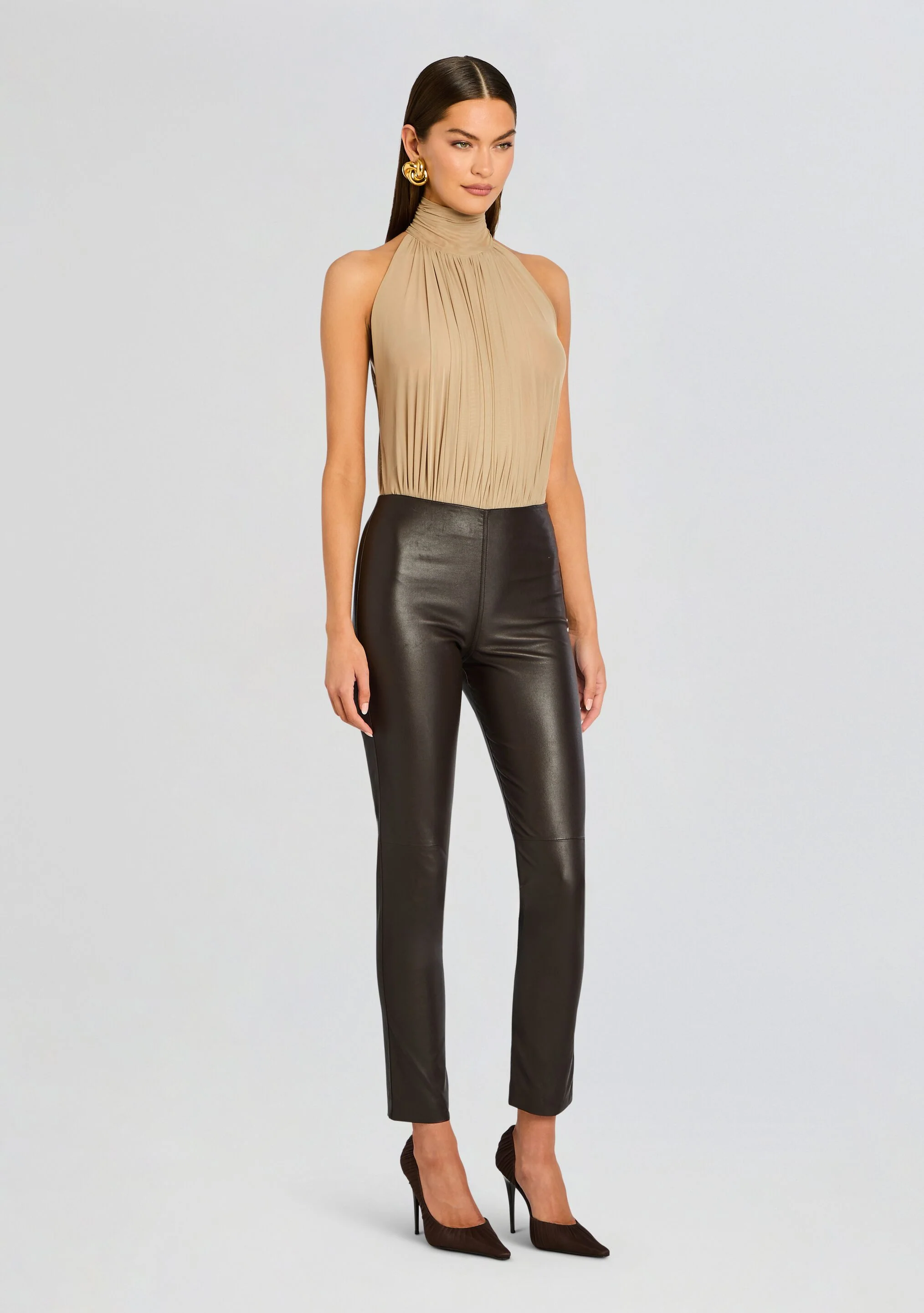 Cyra Leather Legging - Image 3