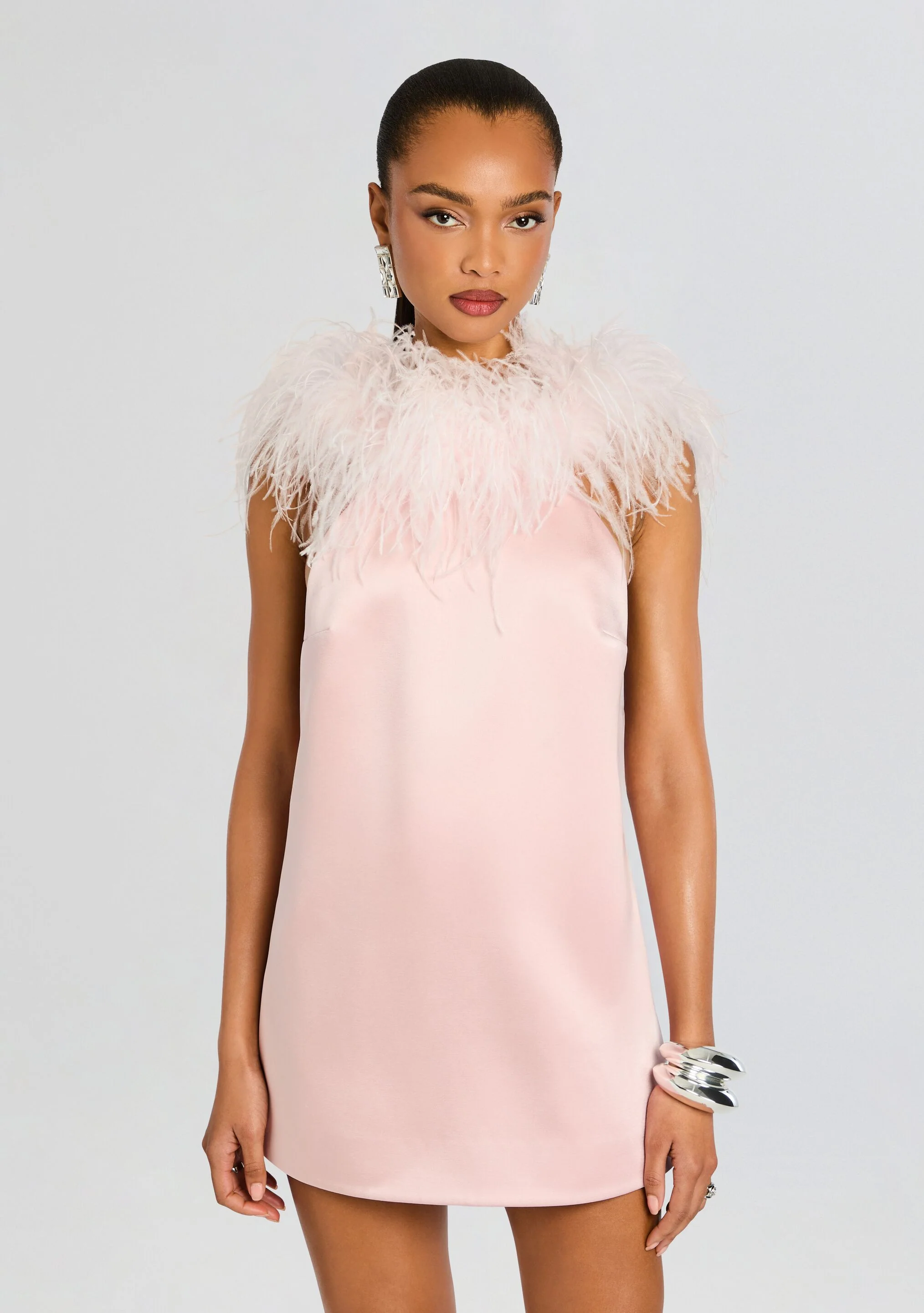 Jorie Feather Dress - Image 5