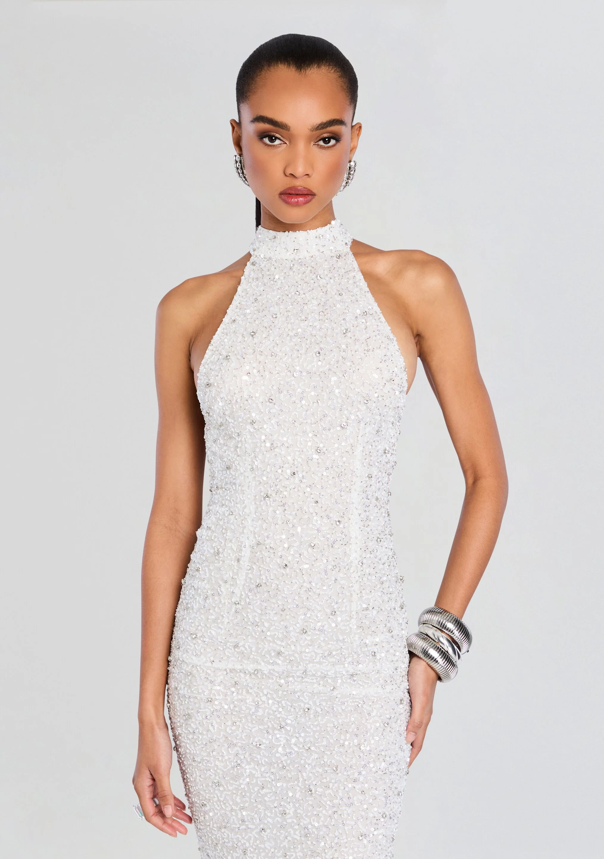 Olivia Midi Sequin Dress - Image 6