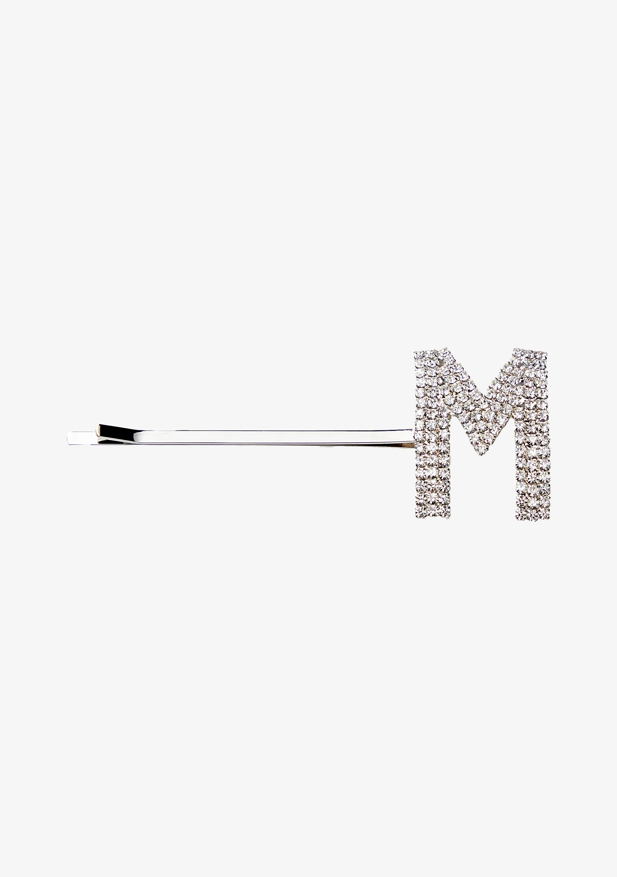Rhinestone Alphabet Hair Clip - Image 12