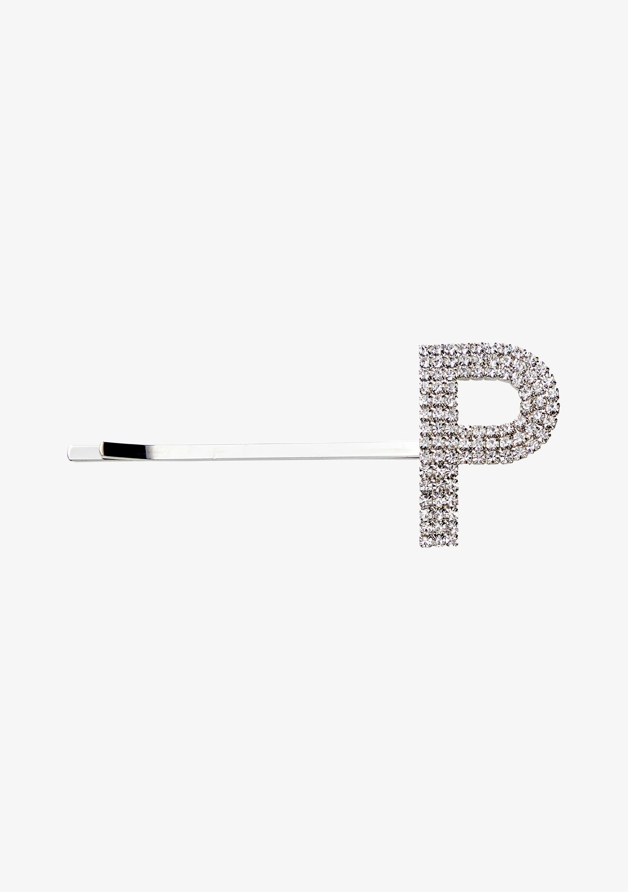 Rhinestone Alphabet Hair Clip - Image 14