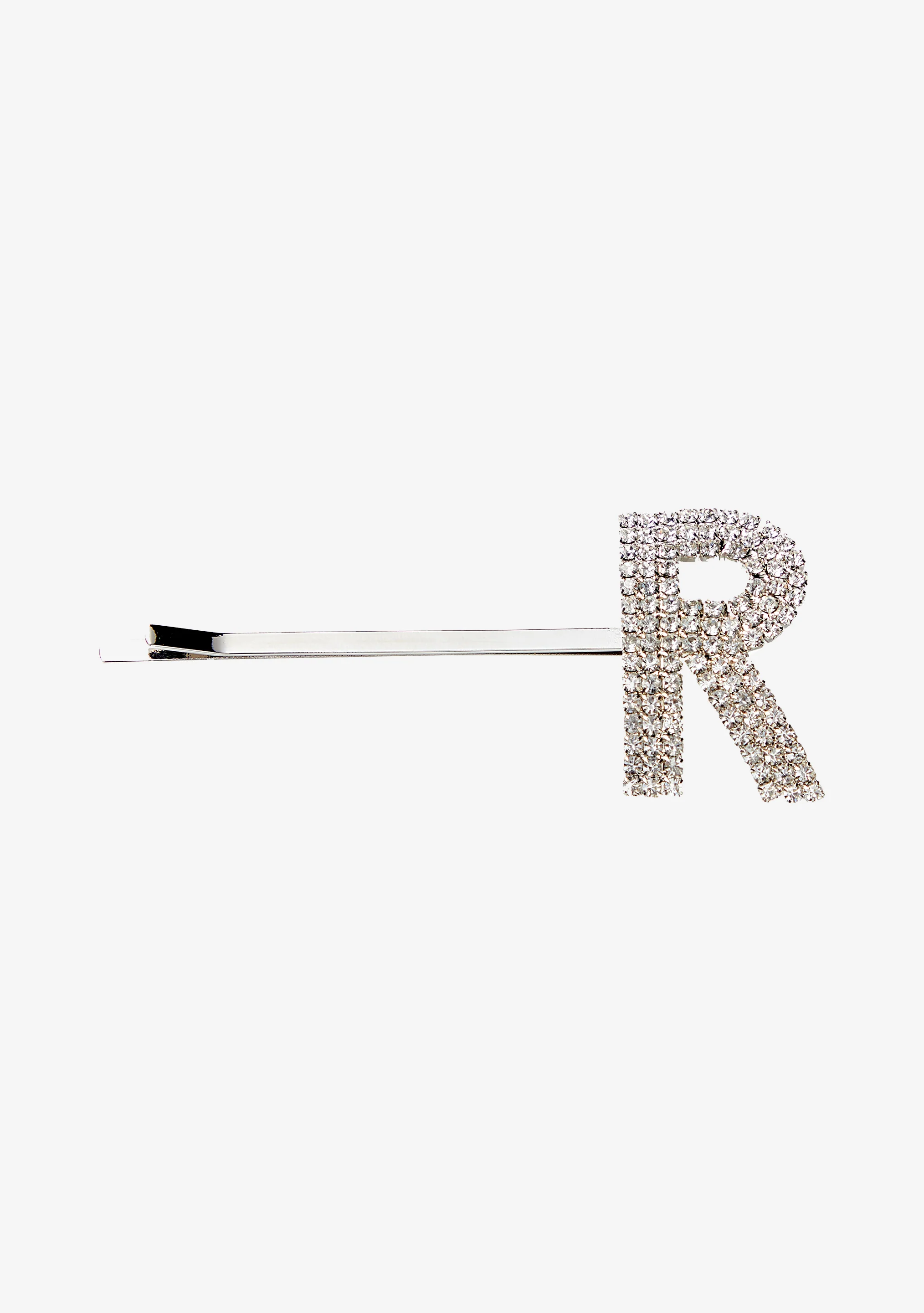 Rhinestone Alphabet Hair Clip - Image 15