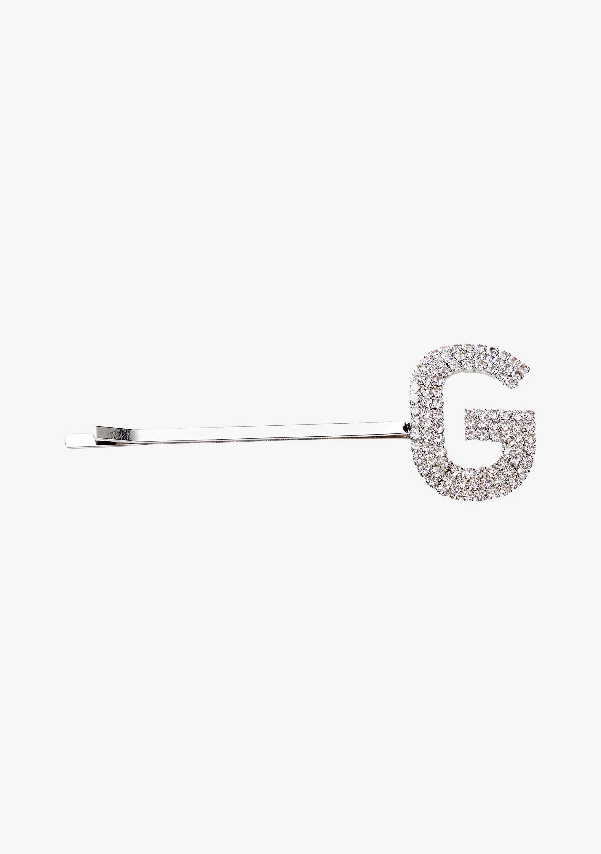 Rhinestone Alphabet Hair Clip - Image 7